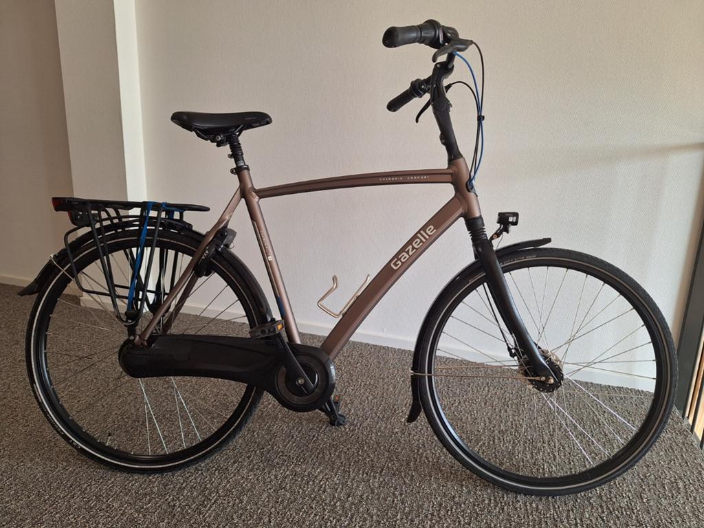 Gazelle Chamonix comfort C7 herenfiets, Fietsen en Brommers, Fietsen | Heren | Herenfietsen, Ophalen, Zo goed als nieuw, Gazelle