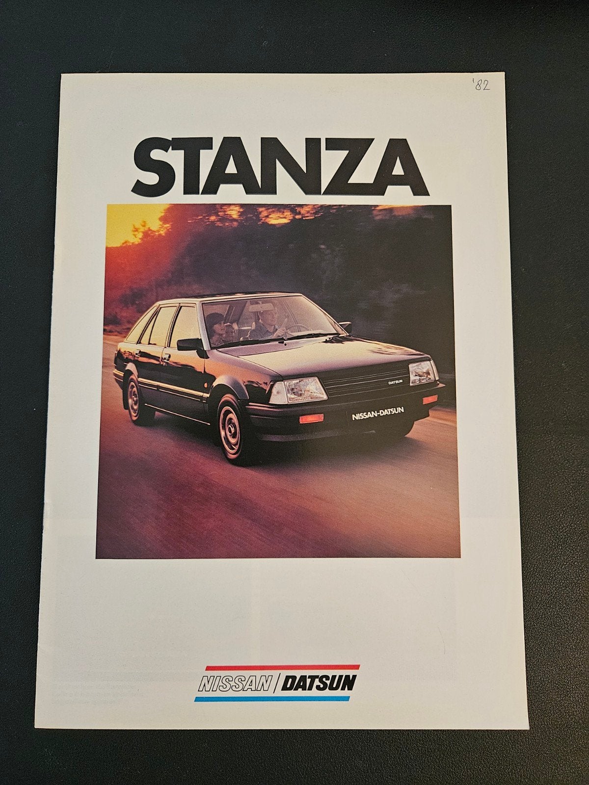 Brochure Nissan/Datsun Stanza, Ophalen of Verzenden, Zo goed als nieuw, Nissan