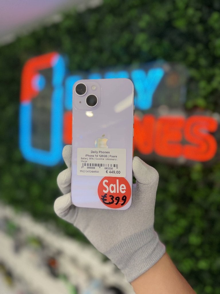 Zo goed als nieuw Apple iPhone 14 128GB, Ophalen of Verzenden, Zo goed als nieuw