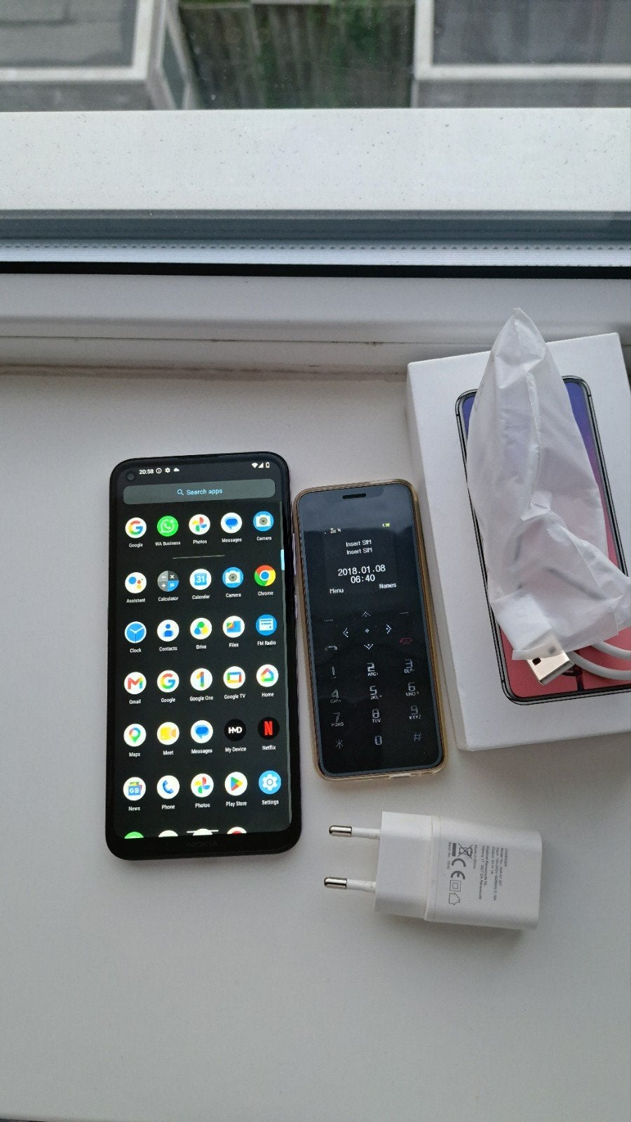 2x Telefoon: Nokia 4G Smartphone & Mini Telefoon (Z.G.A.N.), Ophalen of Verzenden, Zo goed als nieuw, Zonder abonnement, Zonder simlock