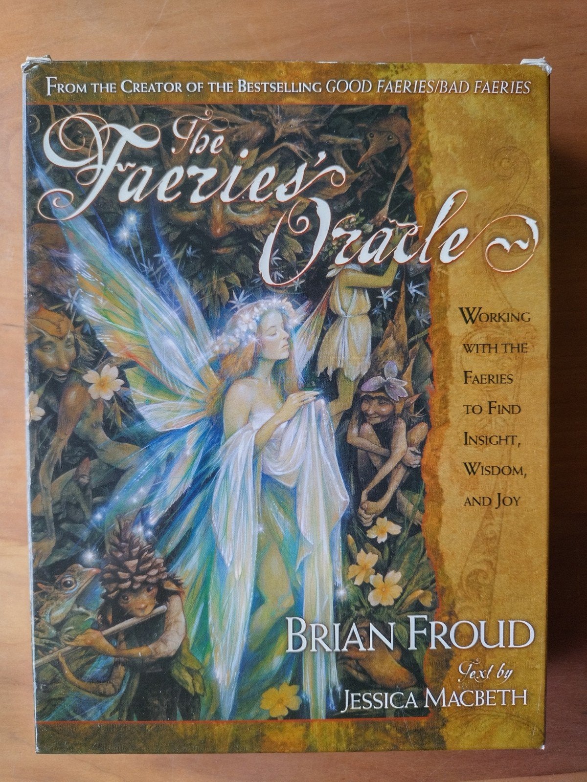 The Faeries' Oracle - Brian Froud & Jessica MacBeth, Boeken, Esoterie en Spiritualiteit, Zo goed als nieuw, Overige typen, Tarot of Kaarten leggen