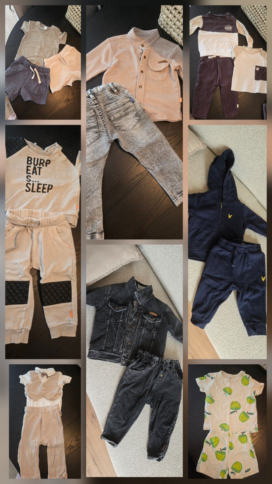 baby jongenskleding maat 74 80 86, Kinderen en Baby's, Babykleding | Baby-kledingpakketten, Ophalen, Zo goed als nieuw