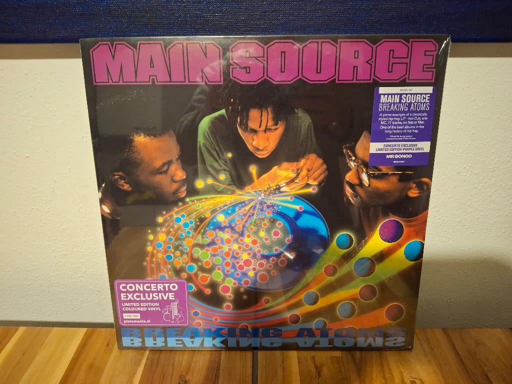 Main Source - Breaking atoms - LP - Vinyl, Ophalen of Verzenden, 2000 tot heden, Nieuw in verpakking, 12 inch