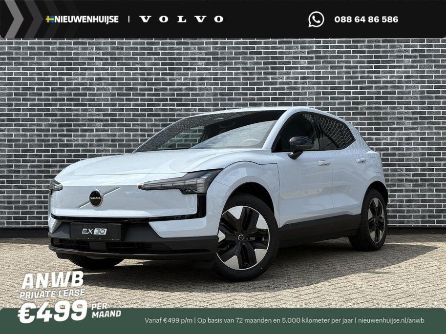 Volvo EX30 P3 Plus Europa 51 kWh | Google Services | Stoelve, Auto's, Volvo, Automaat, Achterwielaandrijving, Blauw, Leder en Stof