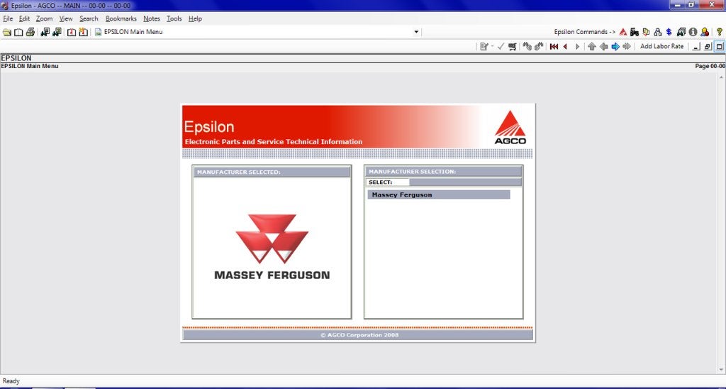 MASSEY FERGUSON Europa onderdelencatalogus [03.2015], Verzenden