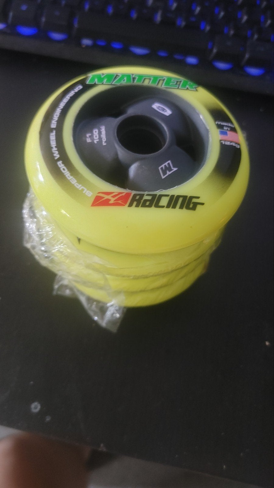 Matter F1 100mm inline skate skeeler, Ophalen of Verzenden, Nieuw