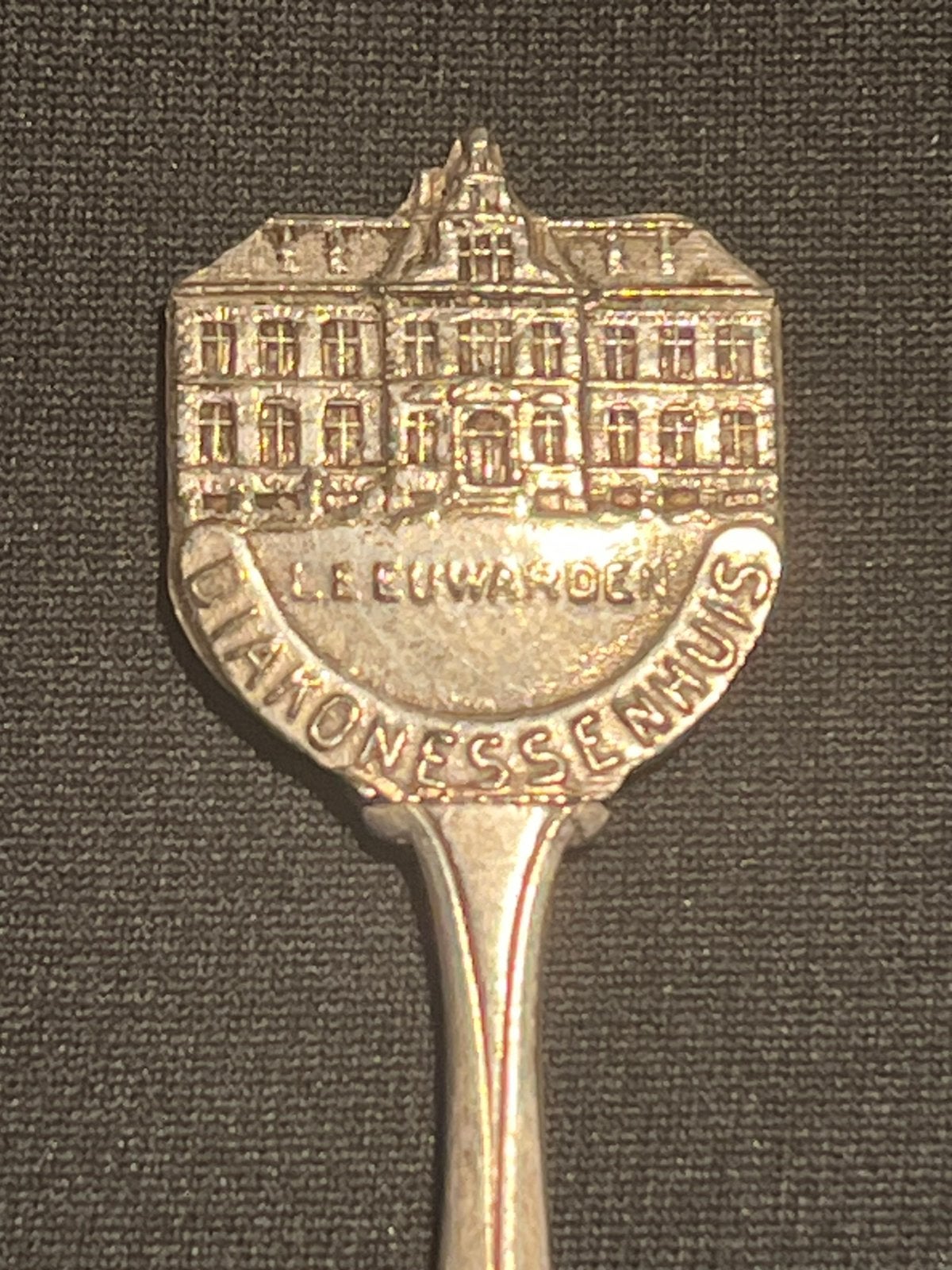 Vintage lepeltje Leeuwarden., Ophalen of Verzenden