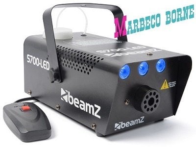 Rookmachine Ice effect, Smoke machine blauwe Leds, Info@marbeco.com, Rookmachine, Nieuw, BeamZ