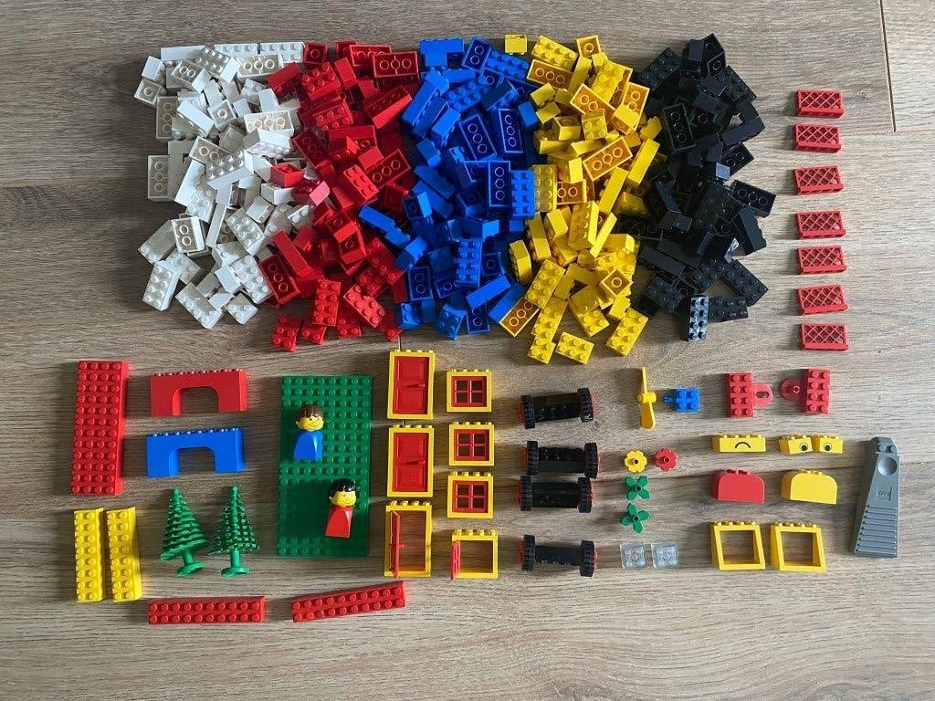 Lego partij stenen basic set, 370+ stenen, Gebruikt, Overige thema's, Lego, Ophalen of Verzenden