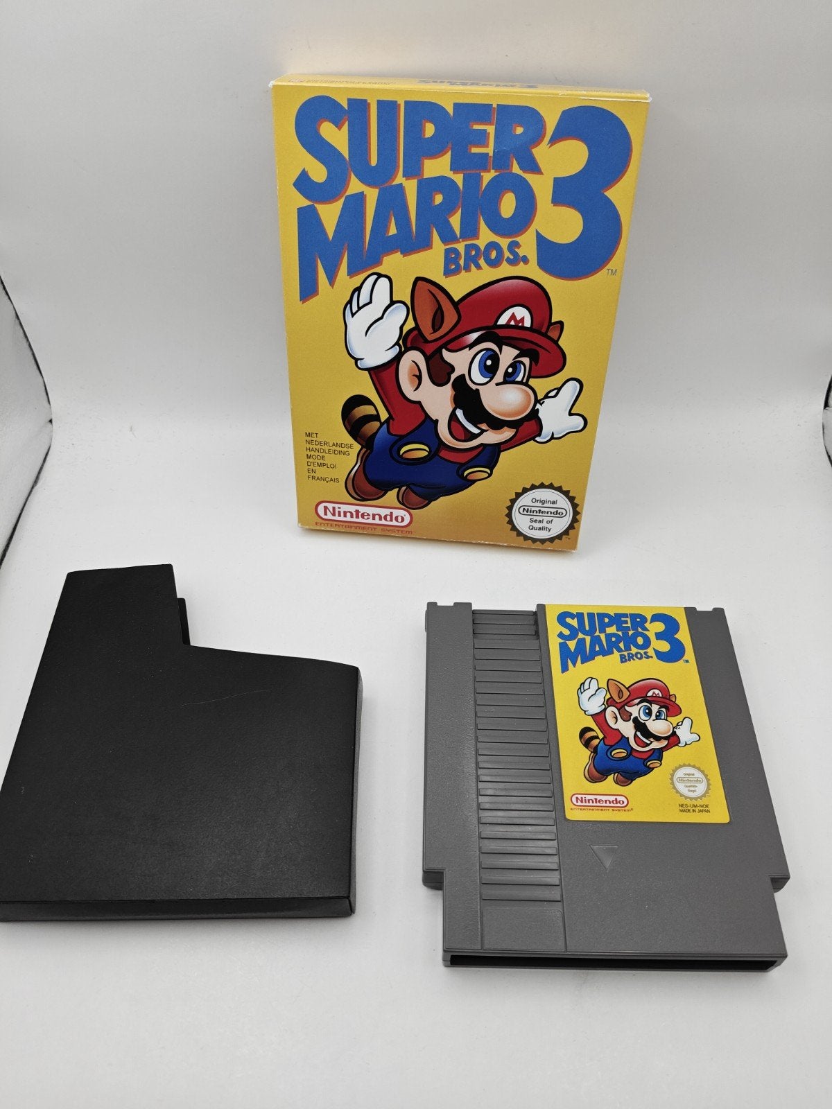 Super Mario Bros. 3 NES met doos, Spelcomputers en Games, Nintendo, 1 speler, Eén computer, Zo goed als nieuw