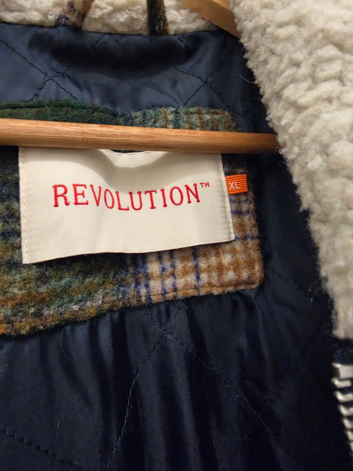 Revolution winterjas XL, Zwart, Maat 56/58 (XL), Ophalen of Verzenden, Zo goed als nieuw