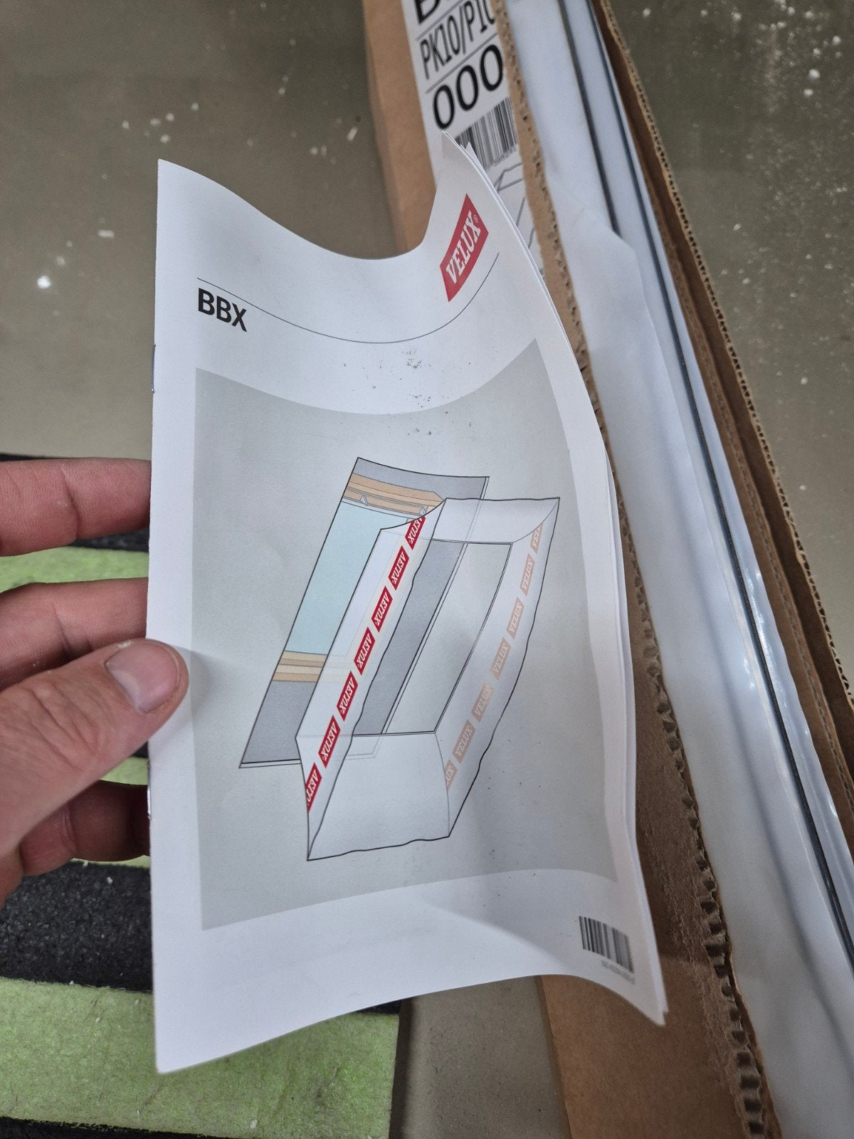 Velux luchtdichte manchet. bbx  pk10 /p10, Ophalen of Verzenden, Nieuw, Minder dan 80 cm, Dakraam