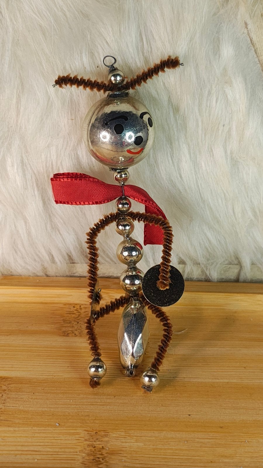 Uiterst zeldzame vintage kerstfiguur mier / insect, Verzenden