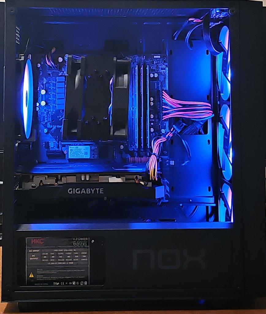 MULTIMEDIA & GAME PC R7 2700X/720GBSSD/32GBDDR4/RX5500XT 8G, Computers en Software, Desktop Pc's, 32 GB, Zelf gebouwde pc, Ophalen of Verzenden