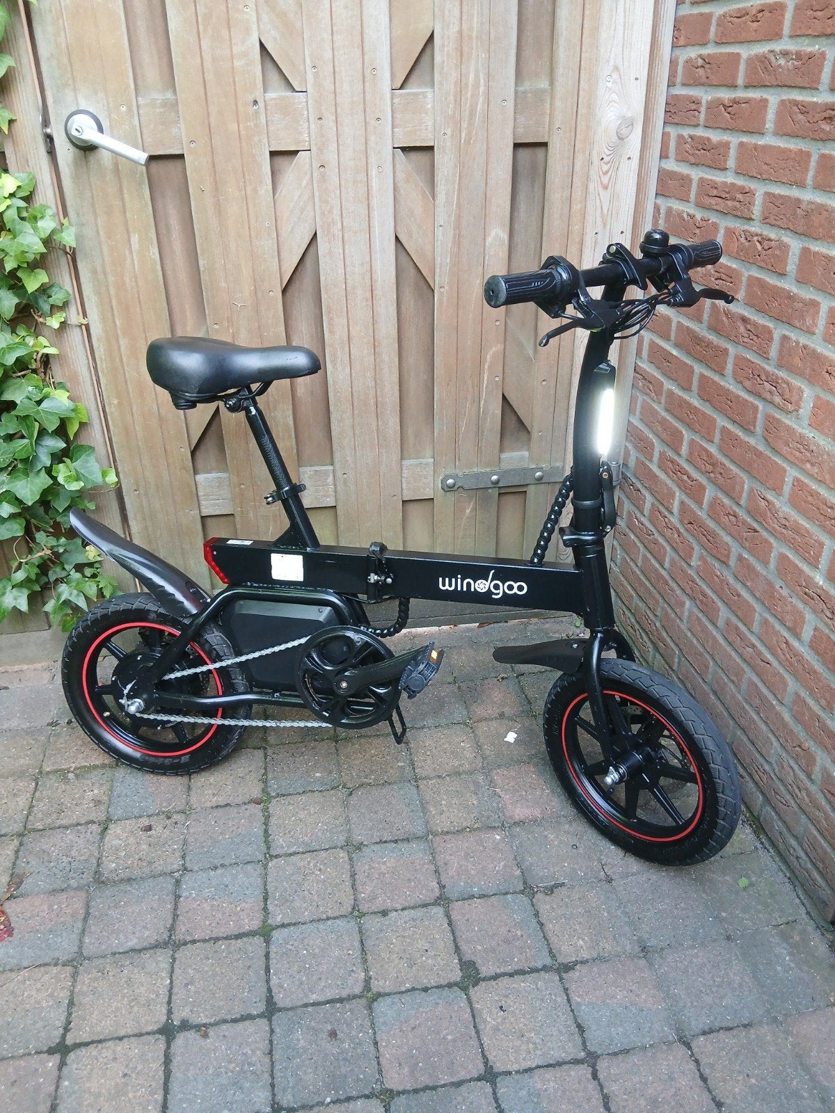 Windgoo B20 elektrische vouwfiets., Ophalen