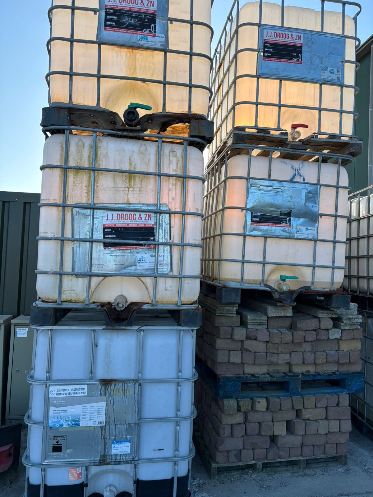 Ibc, Ophalen, 100 cm of meer, 60 cm of meer, Zo goed als nieuw