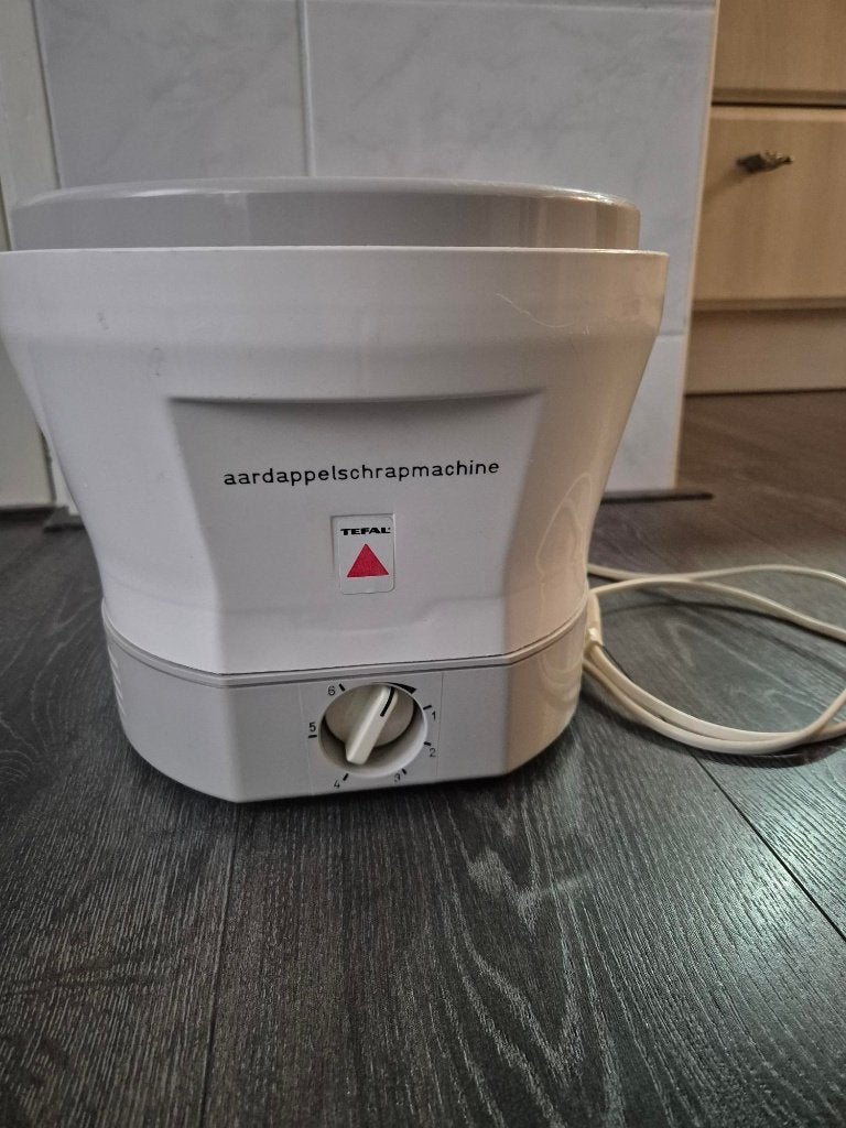 aardappel schrapmachine Tefal, Ophalen of Verzenden, Gebruikt