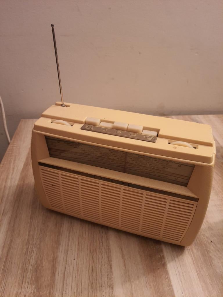 Vintage Philips transistor radio, Ophalen of Verzenden