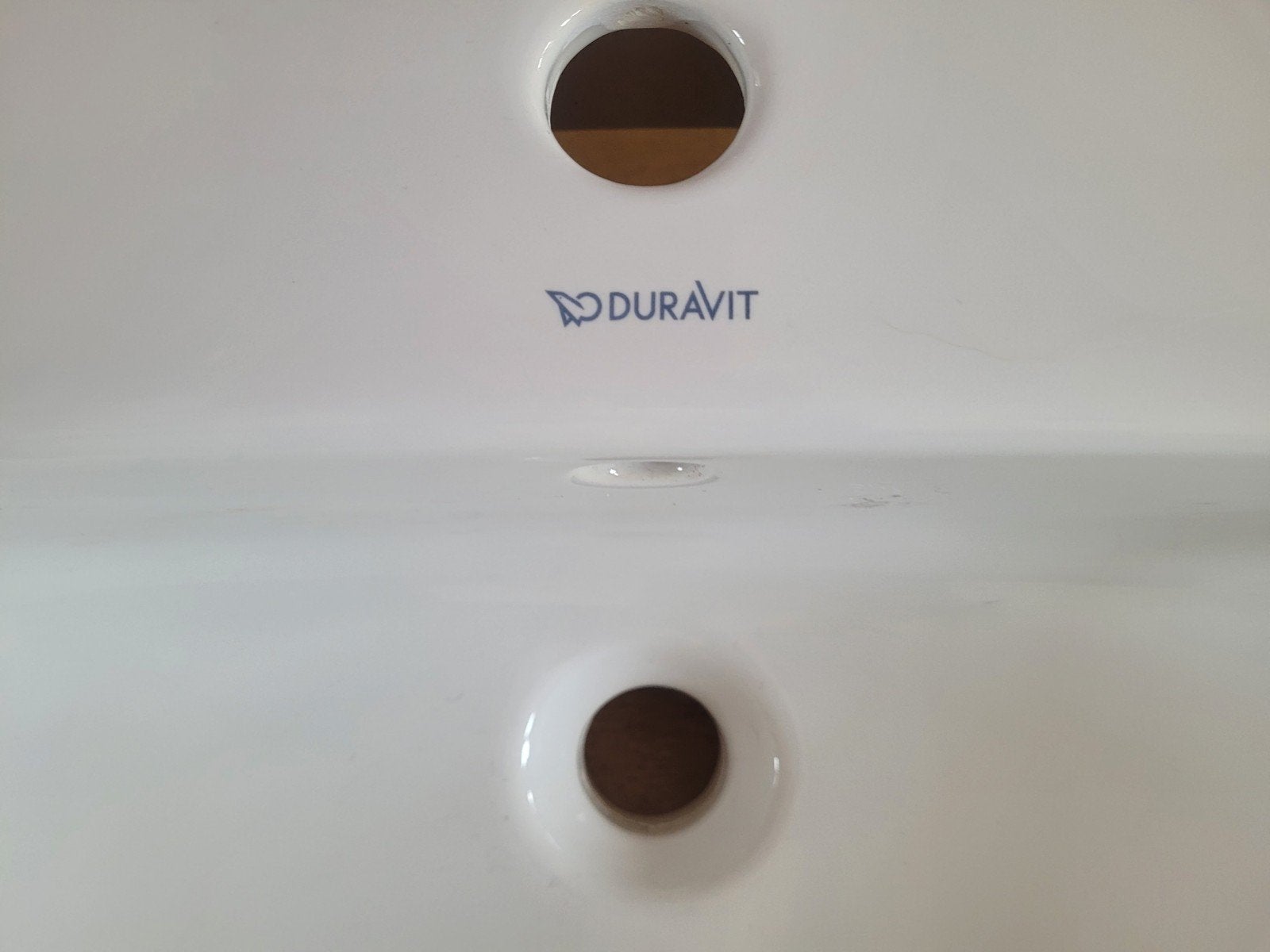 Wastafel Duravit wit, Ophalen of Verzenden, Nieuw, Steen, Wastafel