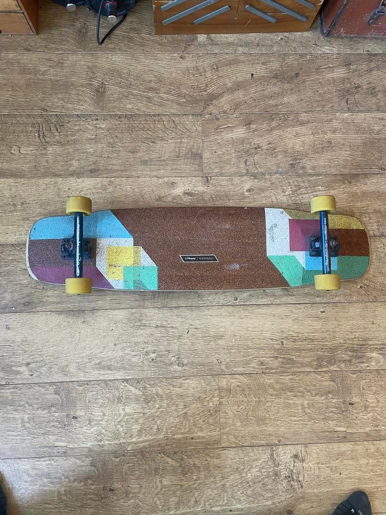 Loaded longboard met Caliber trucks, Sport en Fitness, Skateboarden, Gebruikt, Skateboard, Longboard, Ophalen