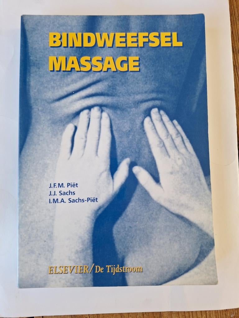 Bindweefselmassage: Diagnose en Behandeling, Verzenden, Zo goed als nieuw, Gezondheid en Conditie, J.F.M. Piët, J.J. Sachs, I.M.A. Sachs-Piët