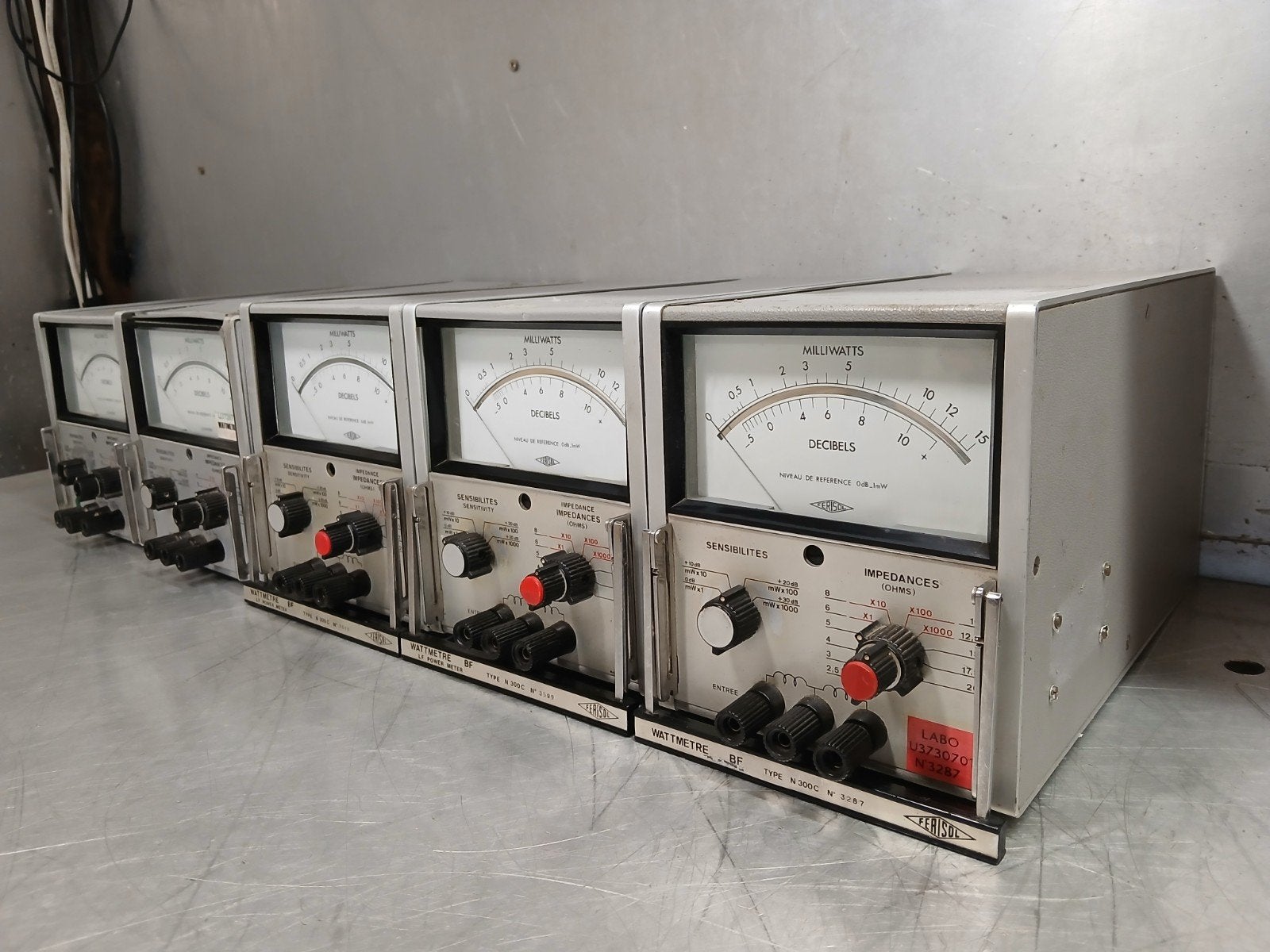 Ferisol N300C MilliWatt Meter Wattmeter meetapparaat N300, Verzamelen, Overige typen, Ophalen of Verzenden