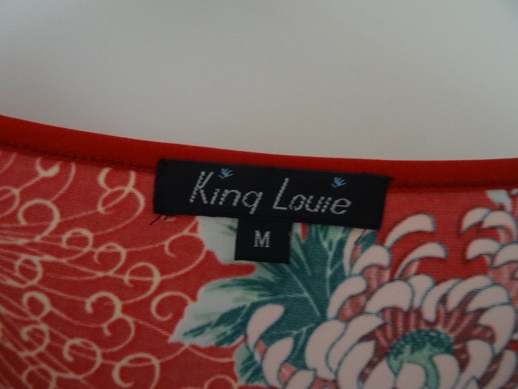 King Louie jurk mt M, Maat 38/40 (M), Verzenden, Zo goed als nieuw, Knielengte