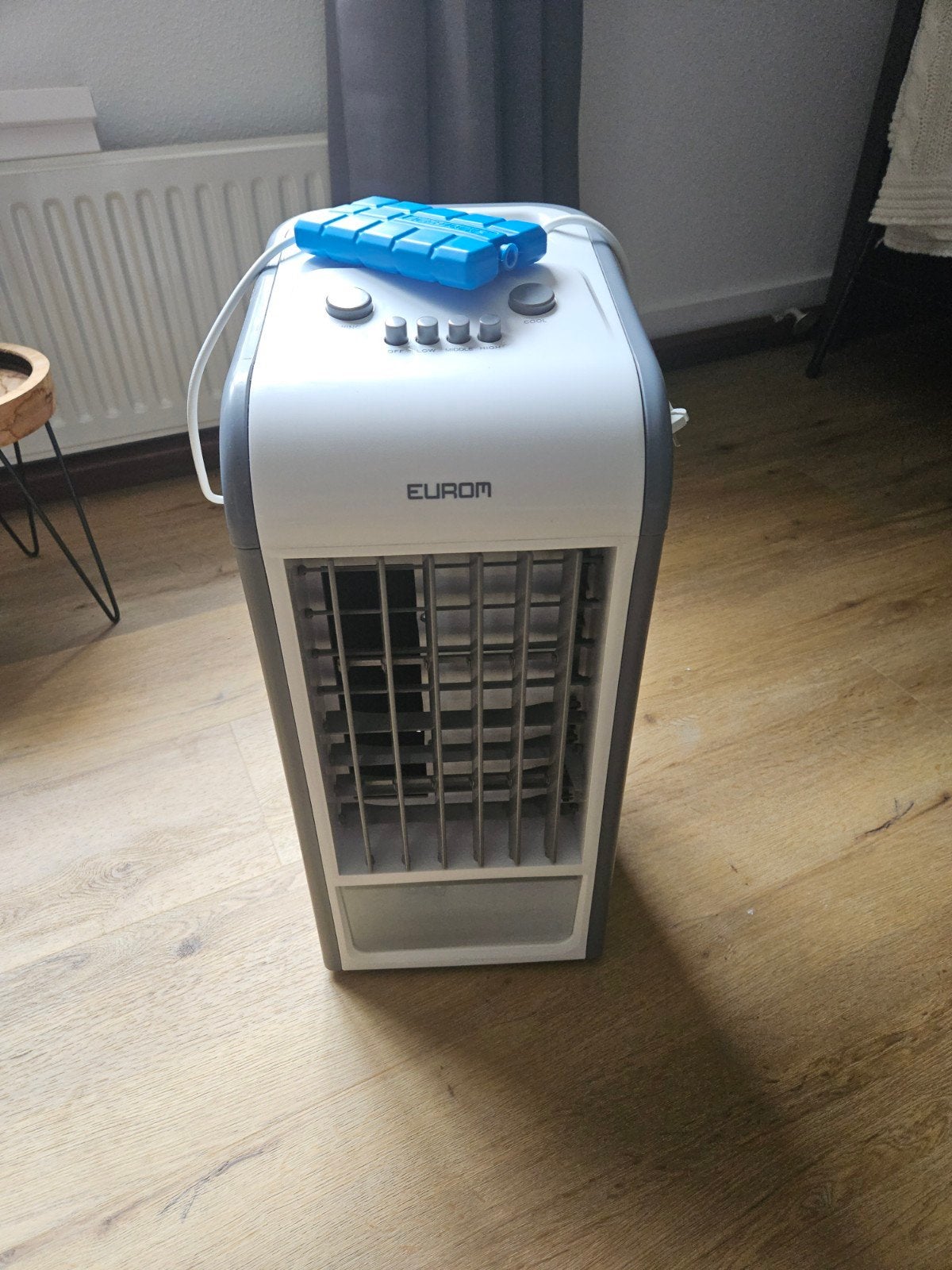 Te koop: Aircooler van Eurom, Ophalen, Gebruikt, Minder dan 60 m³, 3 snelheden of meer