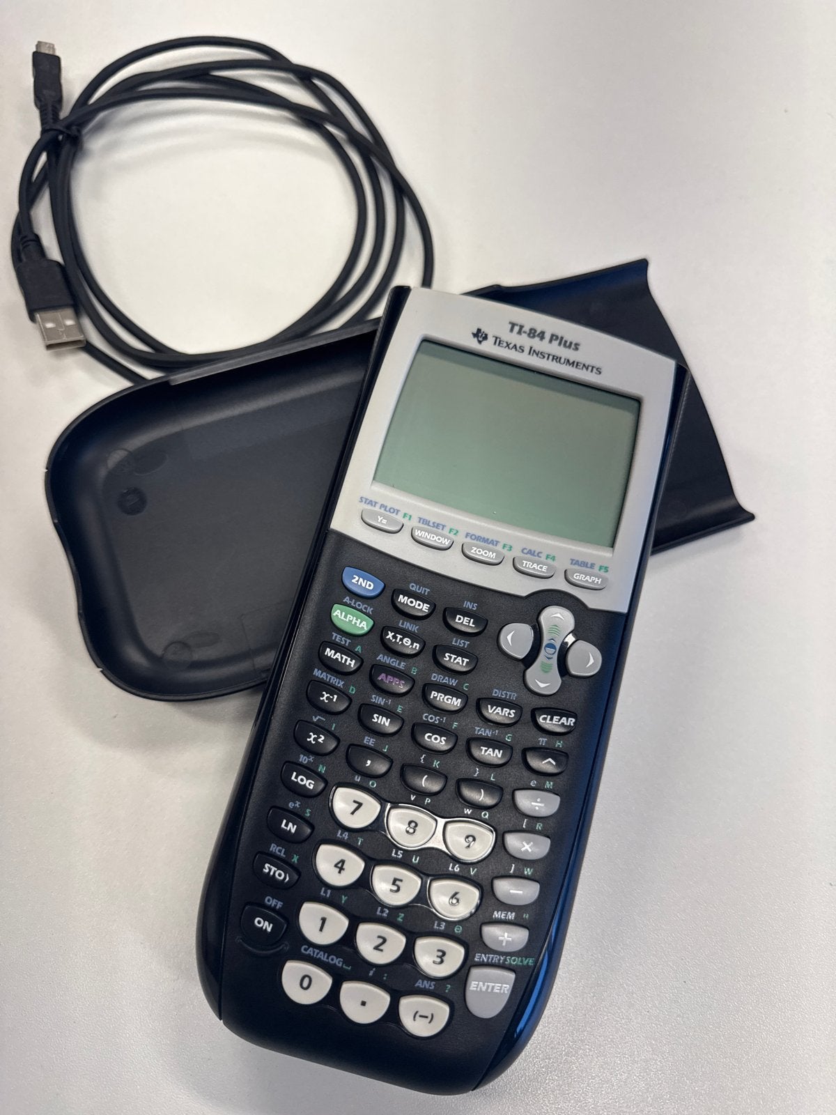 Texas Instrument TI-84 Plus, Ophalen of Verzenden, Grafische rekenmachine, Zo goed als nieuw