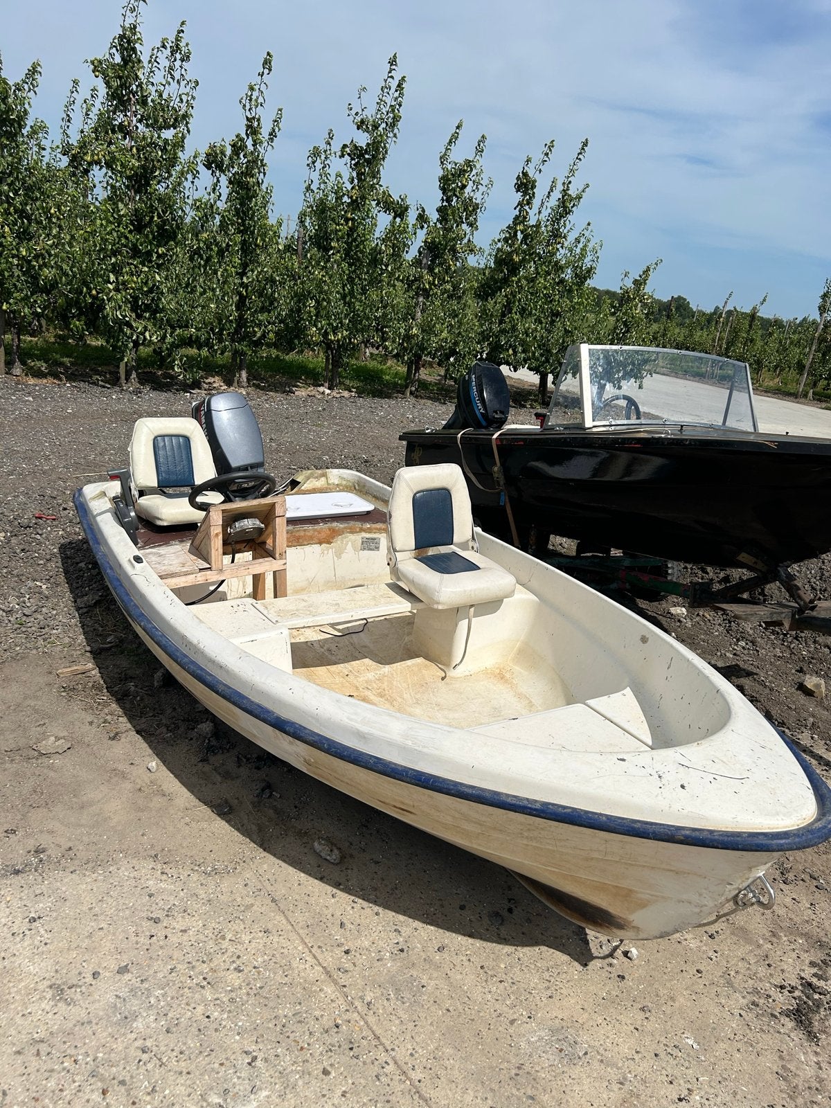 Quicksilver 360met Yamaha 25 pk buitenboordmotor, Watersport en Boten, Bootonderdelen, Ophalen of Verzenden, Gebruikt, Overige typen