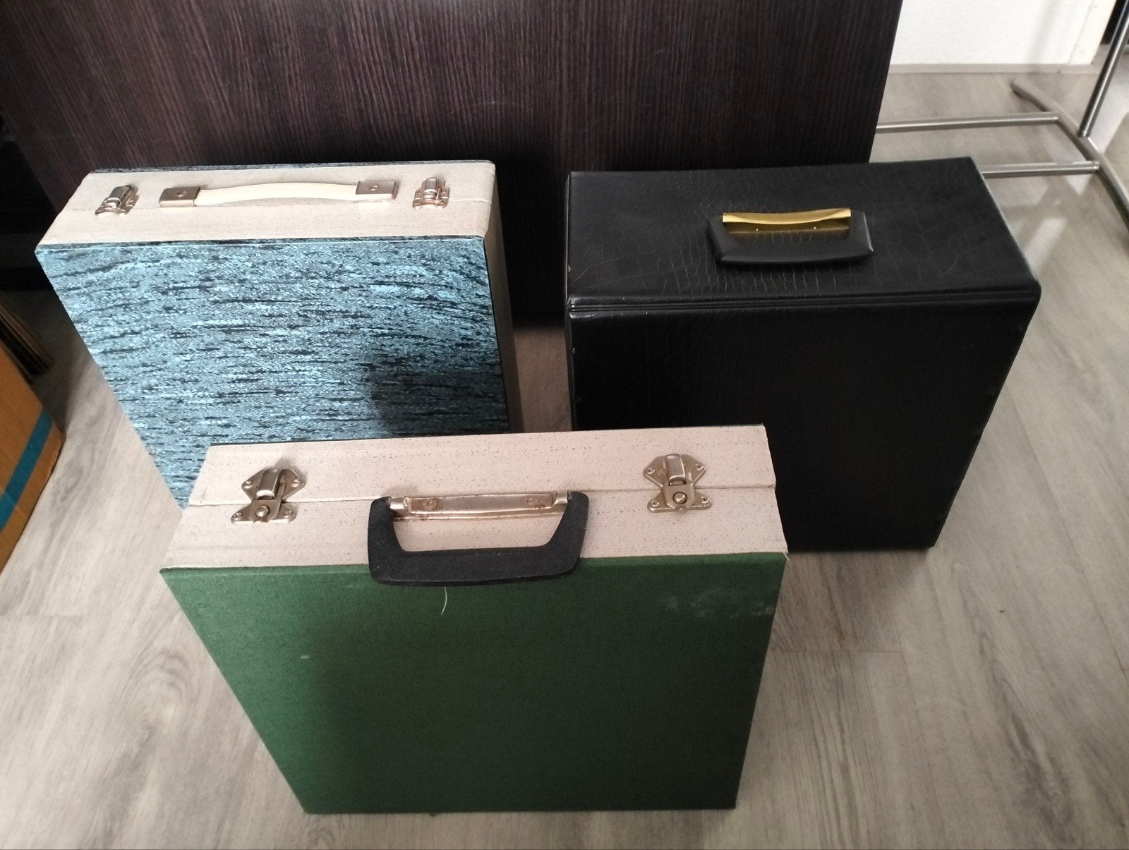 Platen koffers, Cd's en Dvd's, Vinyl | Overige Vinyl, Ophalen, Zo goed als nieuw, Overige formaten