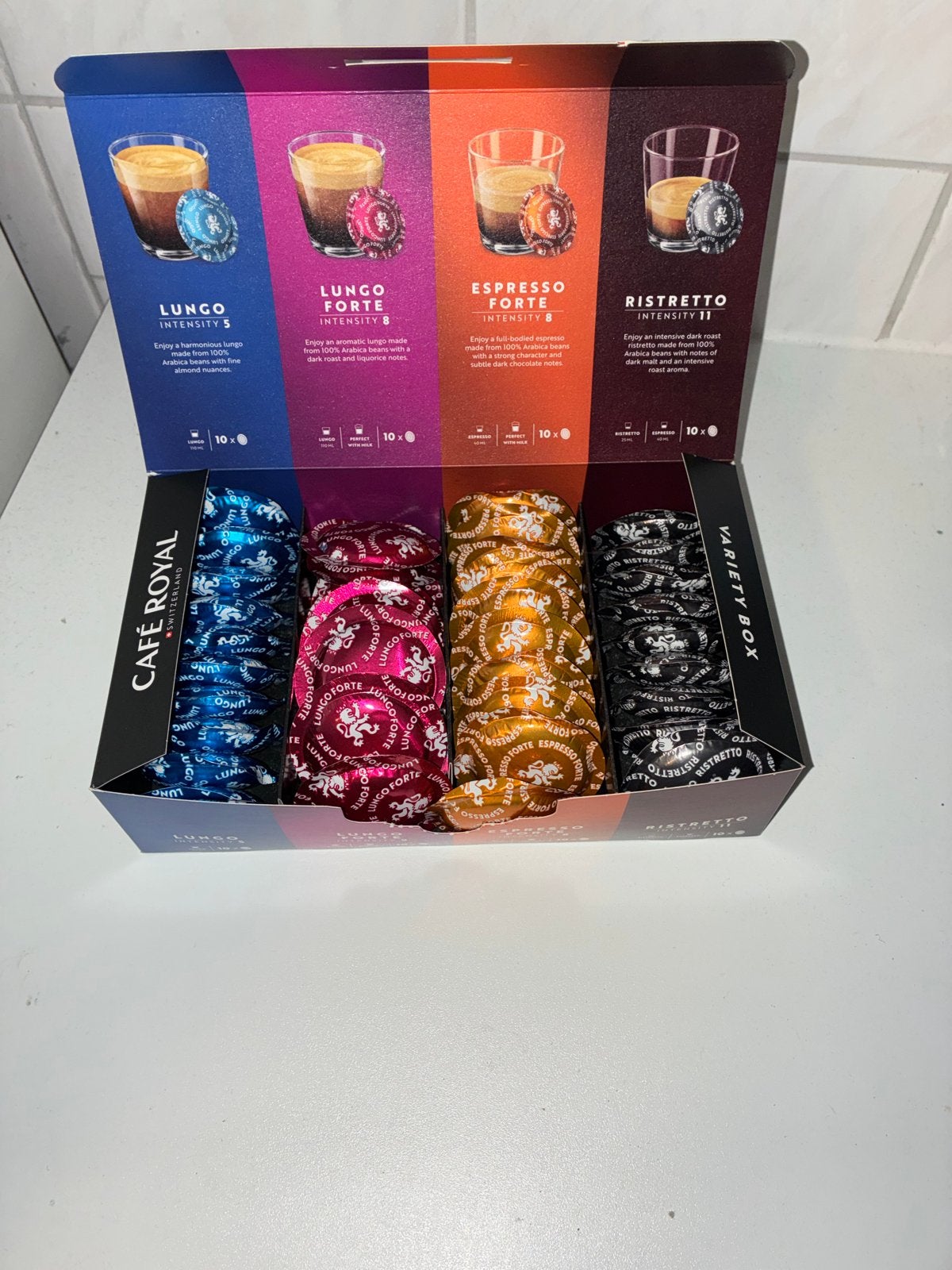 Café Royal Variety Box Nespresso compatibele cups, Ophalen, Koffiepads en cups, Overige modellen, 10 kopjes of meer