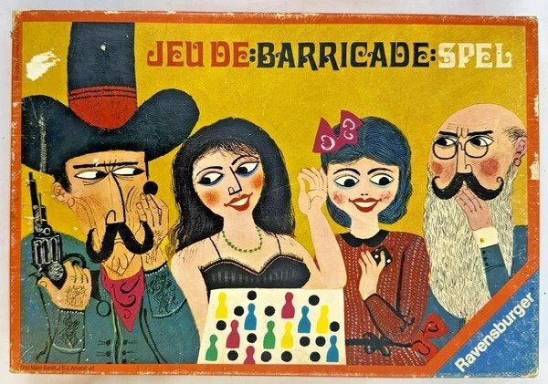 Ravensburger Barricade Bordspel Vintage 1970 Compleet Spel, Hobby en Vrije tijd, Gezelschapsspellen | Bordspellen, Coolsingel 104, 3011 AG Rotterdam, Netherlands