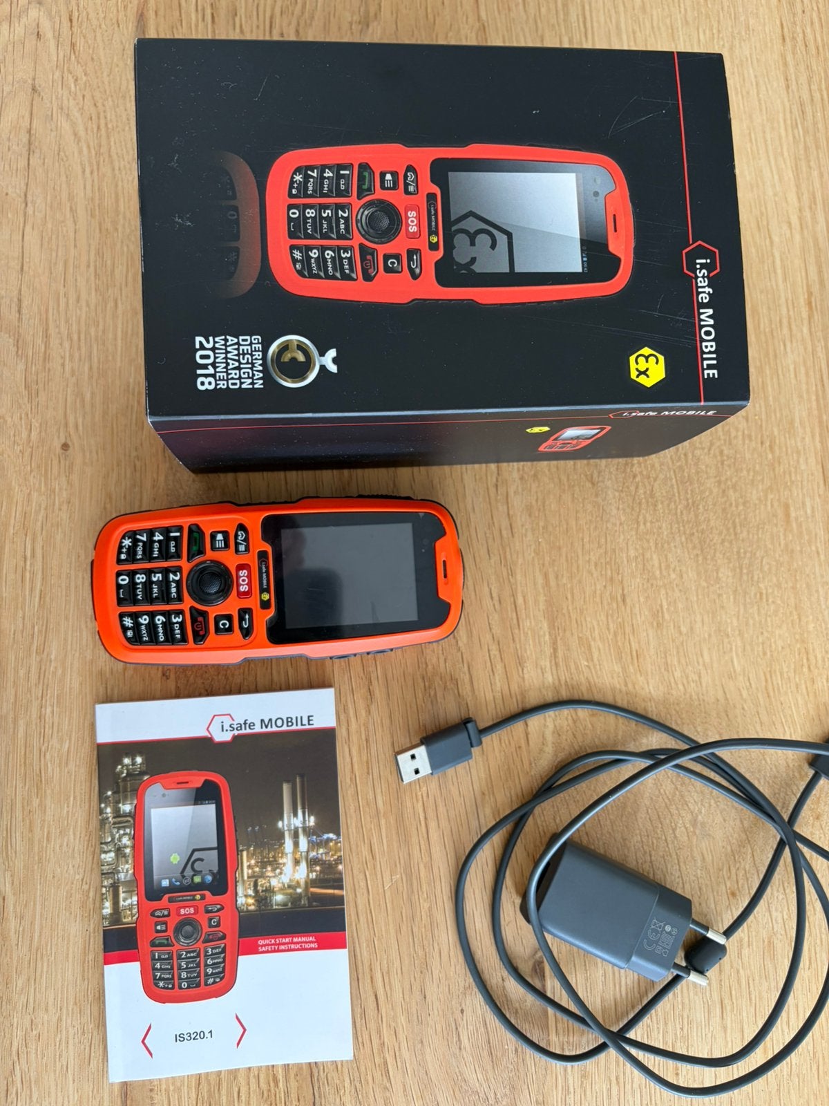 i.Safe Mobile IS320.1 ATEX telefoon, Ophalen, Zo goed als nieuw