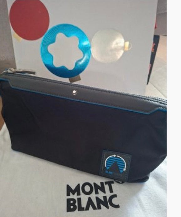 Mont blanc toilettas, Ophalen of Verzenden, Nieuw, Zwart, Heer of Dame