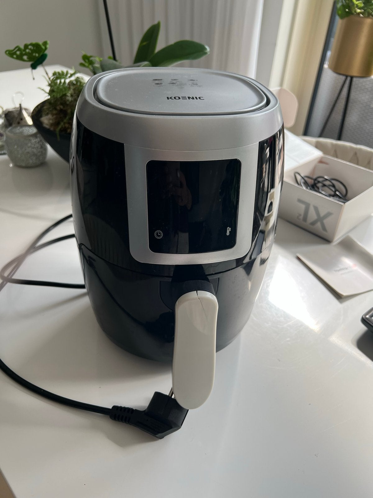 Koenic Airfryer - Compact en Efficiënt, Ophalen of Verzenden, Zo goed als nieuw, Airfryer, Minder dan 750 gram