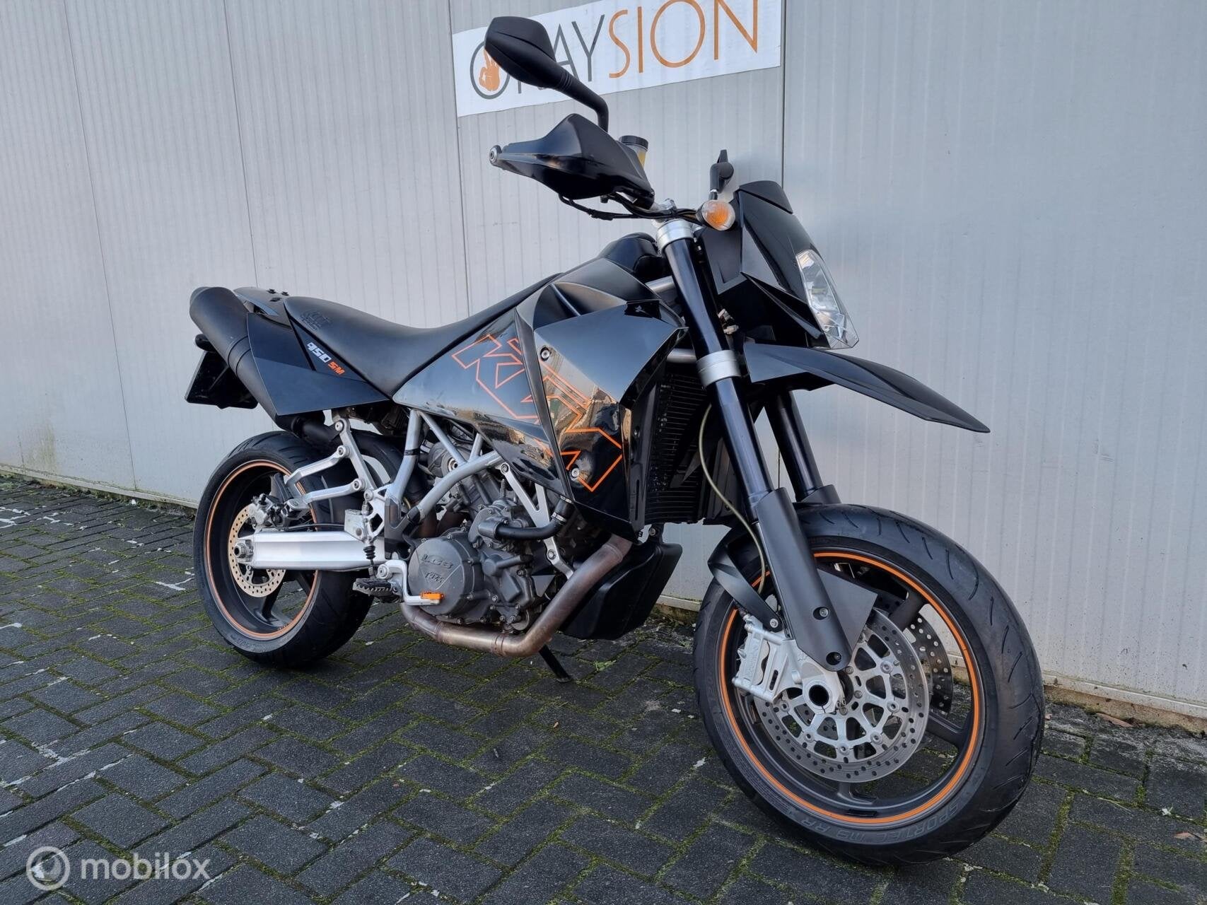 Dikke KTM 950 SM Supermoto (bj 2007), Meer dan 35 kW, Toermotor, 942 cc, Handgeschakeld