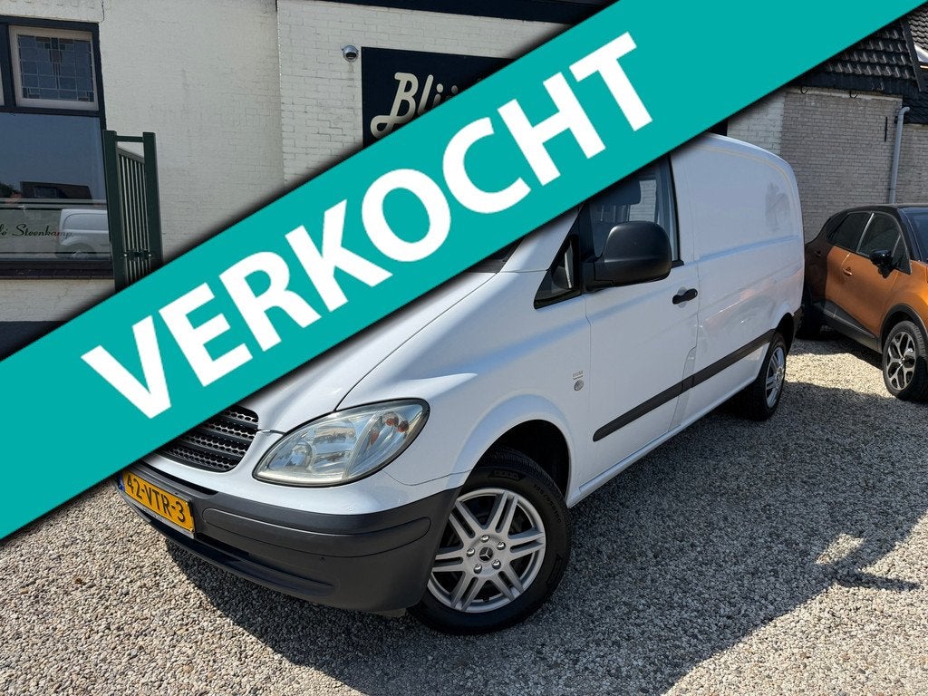 Mercedes-Benz Vito 109 CDI 320 Amigo 3 Pers. |All Season Ban, Gebruikt, Bedrijf, Euro 4, 2148 cc