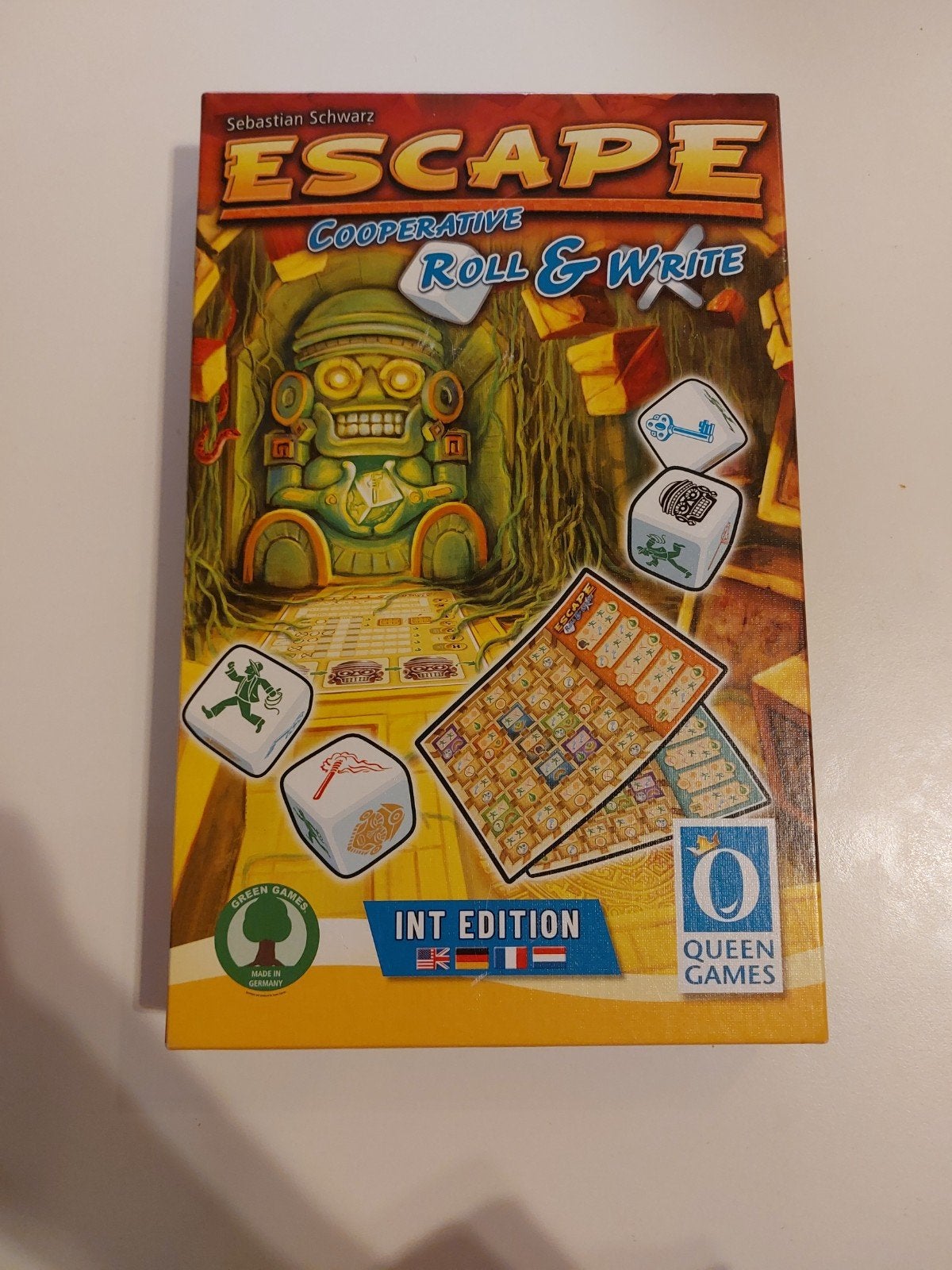 Escape roll & write, Een of twee spelers, Ophalen of Verzenden, Nieuw