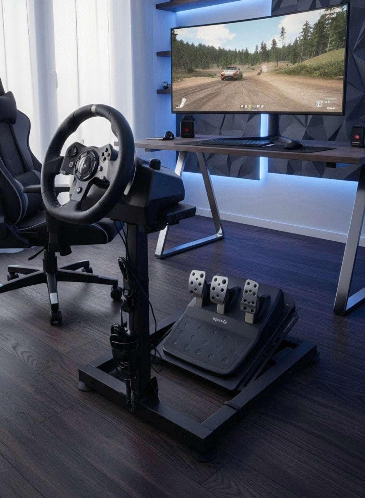 Logitech G920 racestuur + Next Level Racing stalen frame, Spelcomputers en Games, Ophalen, Gebruikt, Stuurtje of Sportattribuut