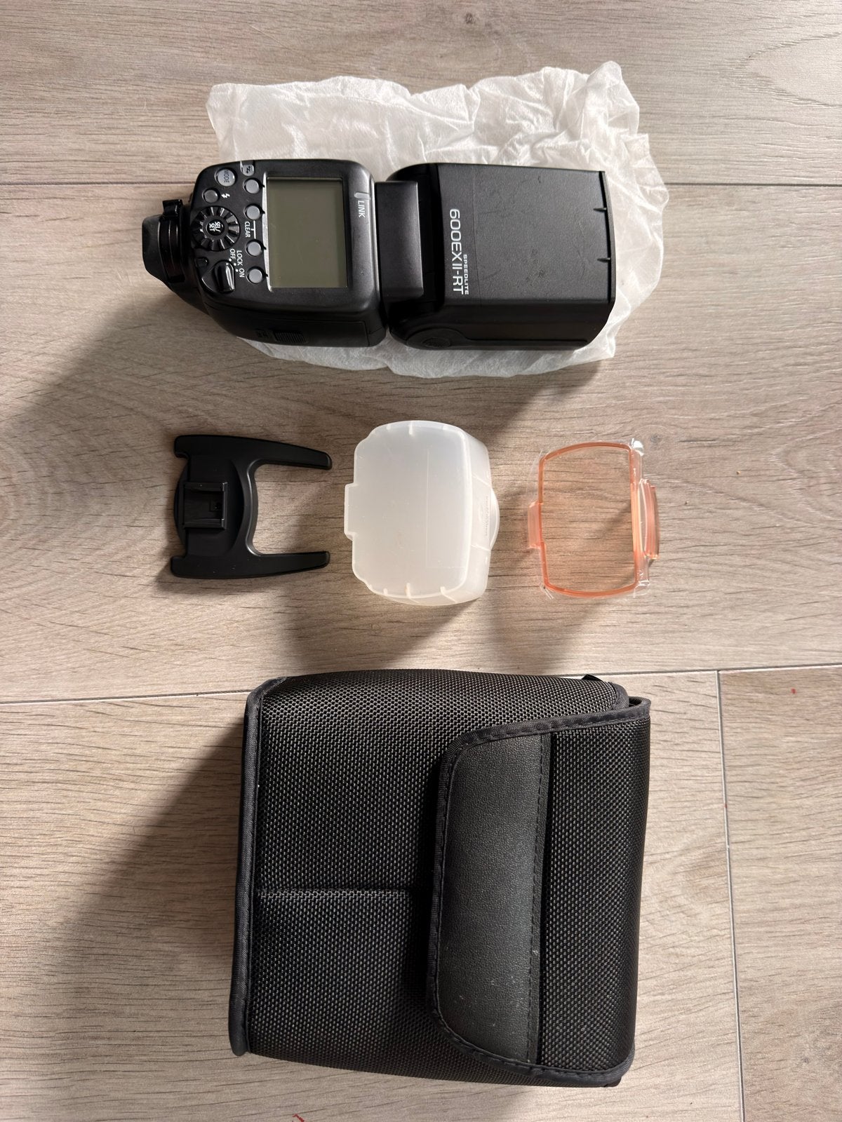 Canon Speedlite 600EX II-RT flitser, Ophalen of Verzenden, Zo goed als nieuw, Canon, Kantelbaar