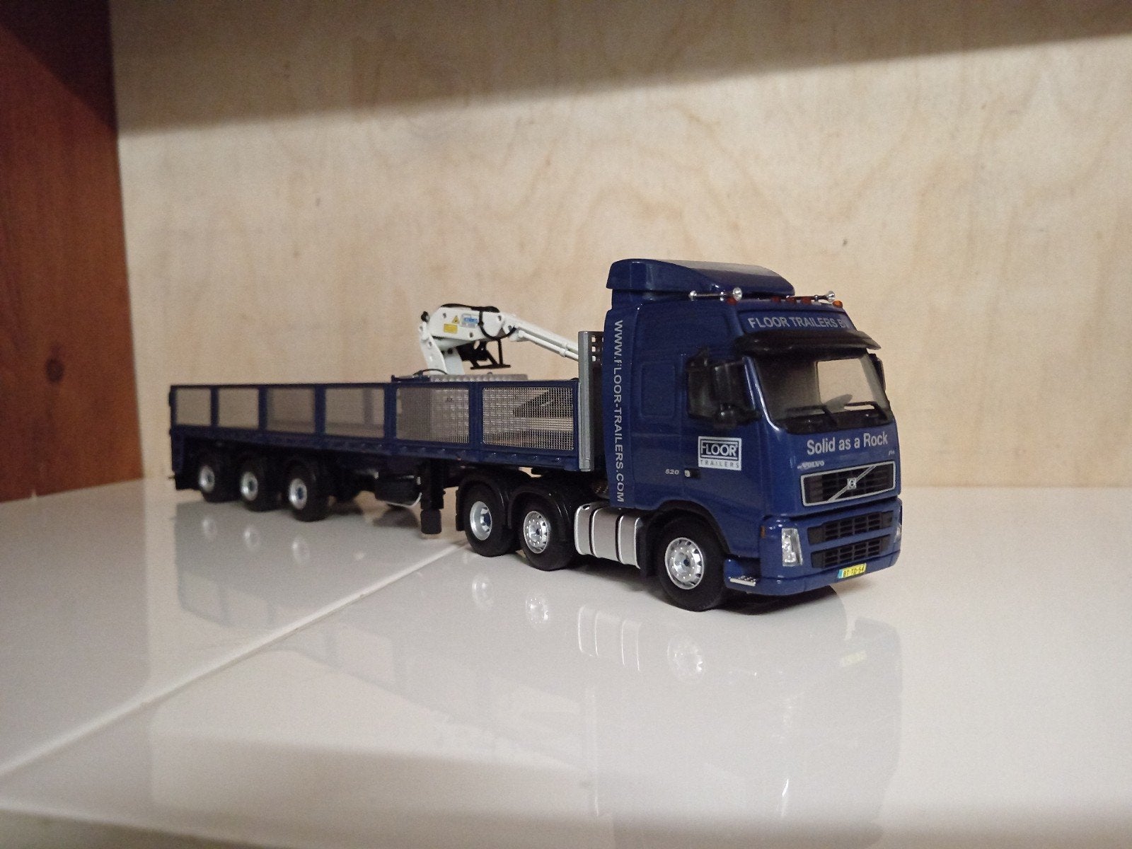 Volvo FH steenoplegger Floor Trailers WSI, W, Nieuw, Ophalen of Verzenden, W