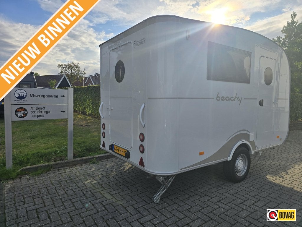 Hobby Beachy 360, Caravans en Kamperen, Hobby, Bedrijf, Lengtebed, Tot 4 meter