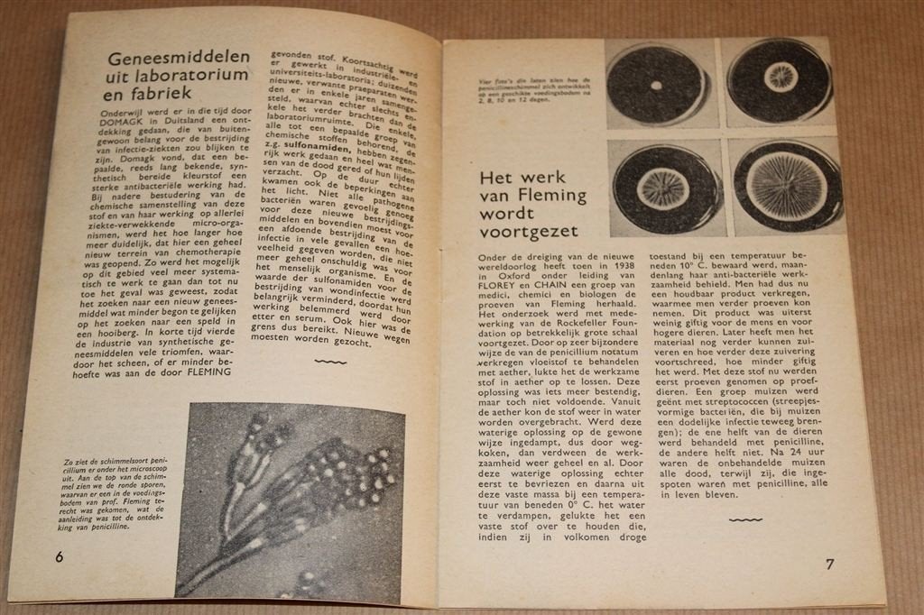 Maart 1945 [1946] — Penicilline Tegen Ziekte —Vintage Boekje, Ophalen of Verzenden, Gelezen