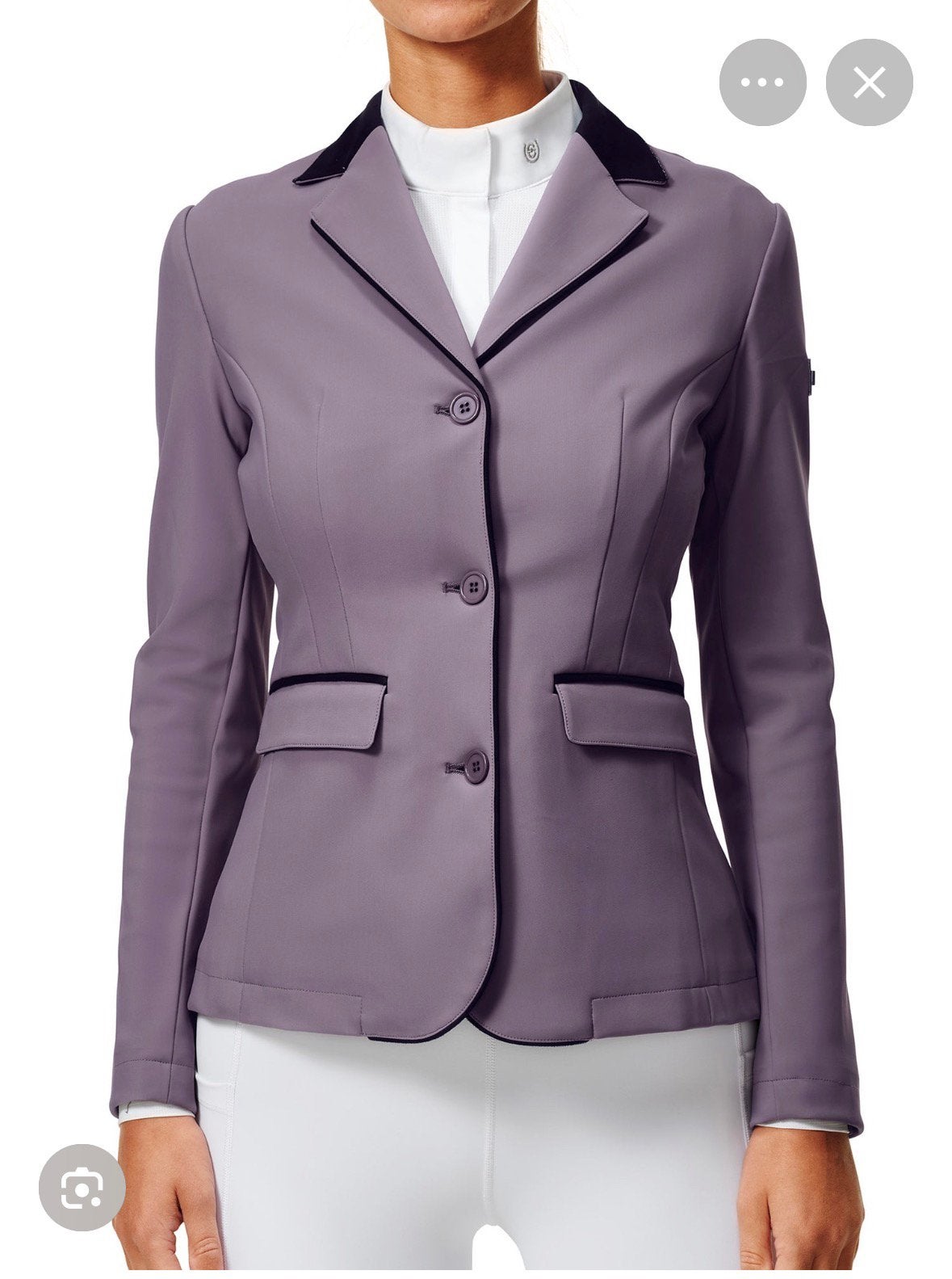 GEZOCHT Equestrian Stockholm Dark Violet wedstrijdjasje mt s, Dieren en Toebehoren, Paardrijkleding, Ophalen, Zo goed als nieuw