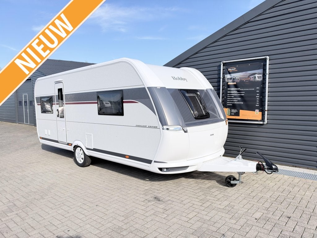 Hobby Excellent Edition 540 UFF 2027 queensbed, zware as, Serviceluik, Rondzit, Hobby, Bedrijf