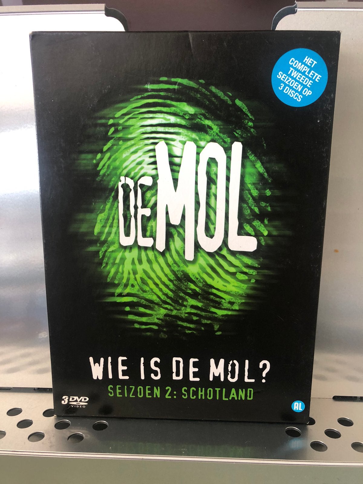 [DVD] Wie is de mol seizoen 2 schotland widm, Cd's en Dvd's, Vanaf 12 jaar, Ophalen of Verzenden, Zo goed als nieuw