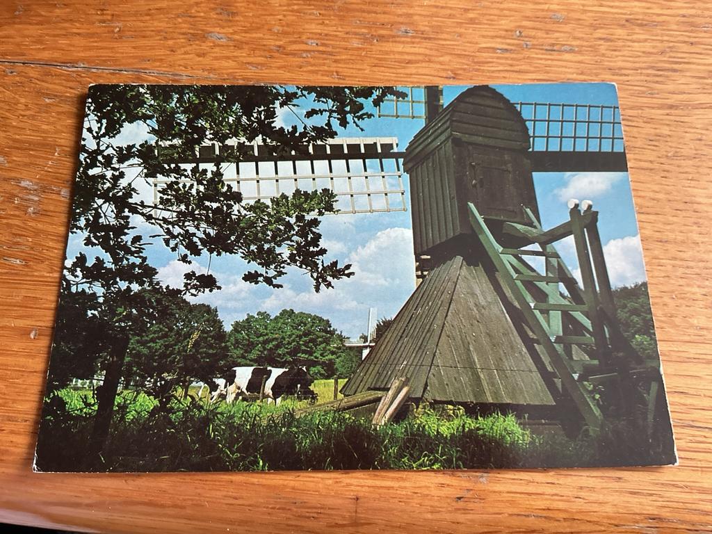 1315 molen openluchtmuseum Arnhem Gorredijk, Verzamelen, Ansichtkaarten | Nederland, Ophalen of Verzenden, Gelderland