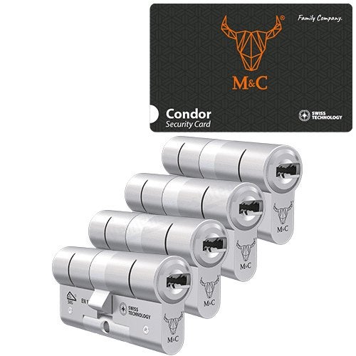 M&C Condor 4x gelijksluitend SKG***, Niet ingevuld, Niet ingevuld, Niet ingevuld