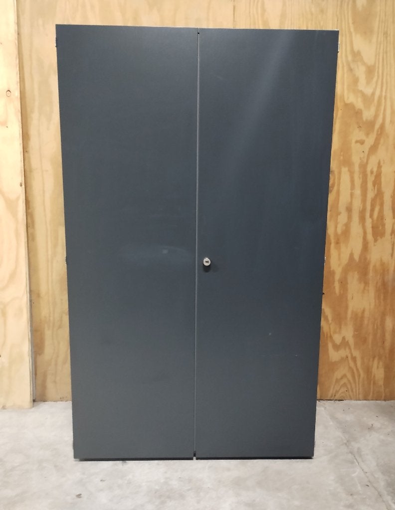 grote houten kast draaideurkast Assmann, Ophalen, Gebruikt, 100 tot 150 cm, 200 cm of meer